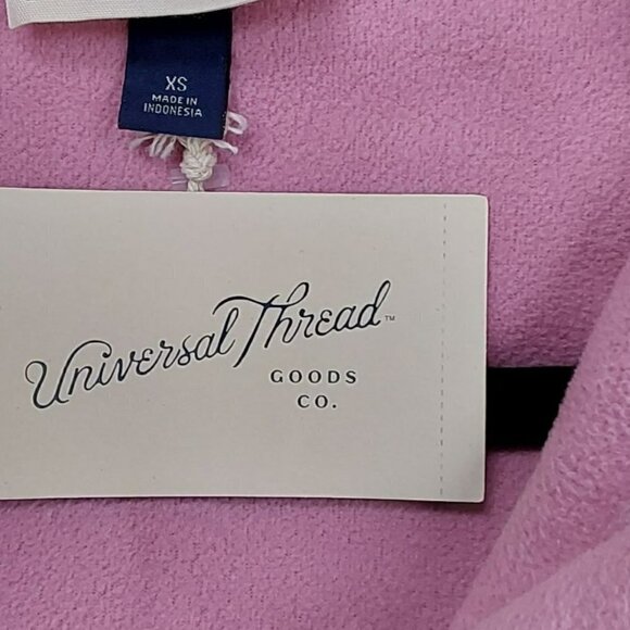 Women's Colorblock Quarter Zip Sherpa Sweatshirt - Universal Thread™ | X Small - Picture 8 of 9
